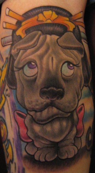 LaJenny: mein hund im comic-style....